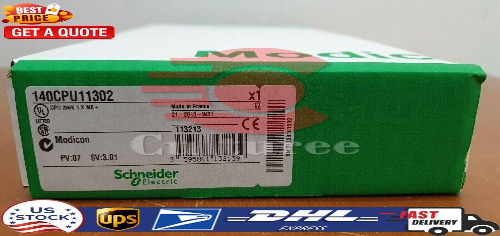 New In Box Schneider 140CPU11302 140-CPU-11302 PLC Controller CPU Module