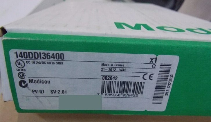 New In Box Schneider 140DDI36400 PLC Controller Module 140DDI36400