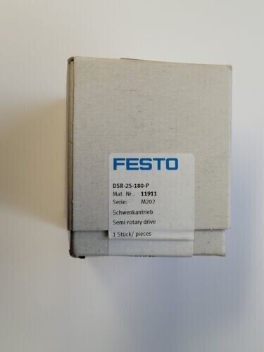 New Festo DSR-25-180-P 11911 DSR25180P Pneumatic Rotary Drive In Box