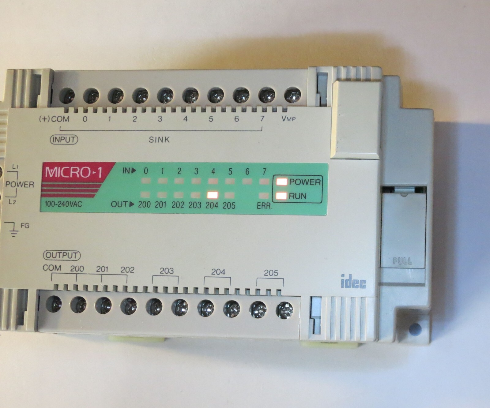 Idec Micro-1 PLC FC1A-C2A1 Used
