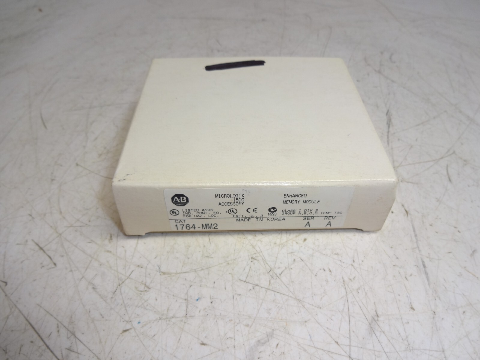 Allen Bradley 1764-MM2 /A MicroLogix 1500 16 KB Memory Module New