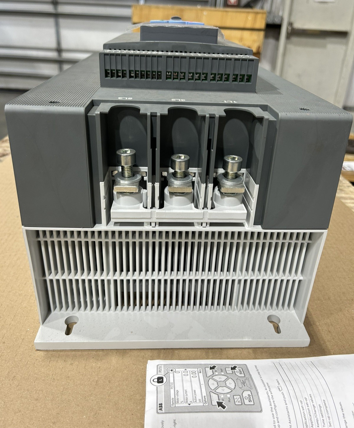 PSTX250-600-70, PSTX250, 600V, 100-250VAC Softstart, 248A, New, Box opened