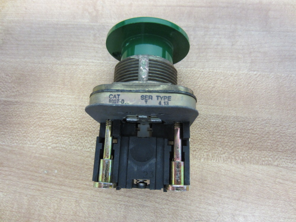 Allen Bradley 800T-D1A Pushbutton 800TD1A Series T Green