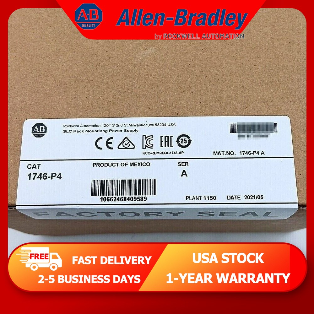 Real US Stock New AB 1746-P4 AB AB 1746-P4 SLC 500 Power Supply Module