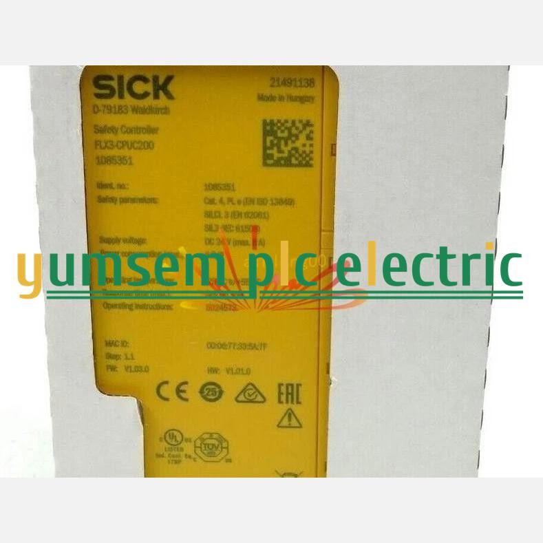 1PCS NEW FLX3-CPUC200 SICK Safety Relay 1085351 Spot Goods Fast shipping DHL/Fed