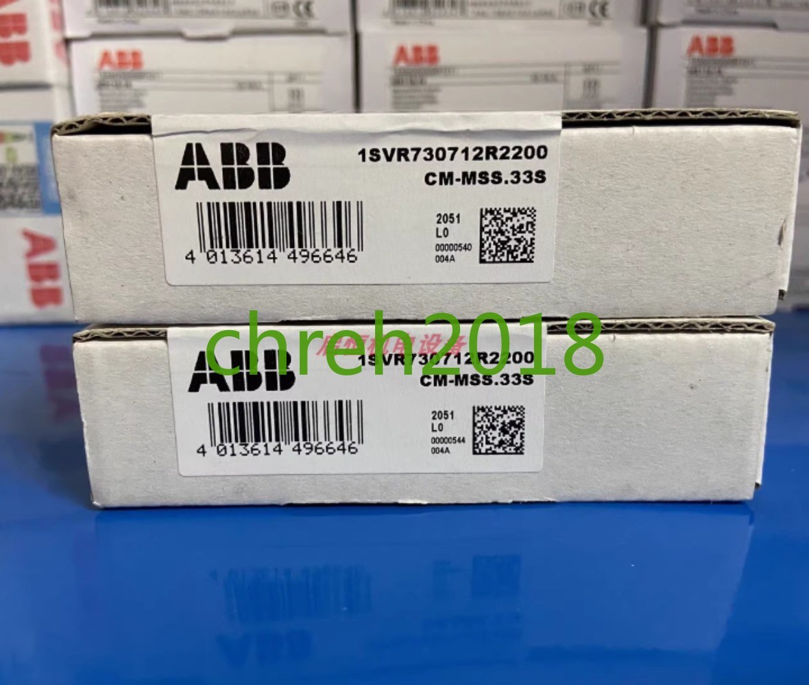 1 PCS NEW IN BOX ABB Thermistor Motor Protection Relay CM-MSS.33S