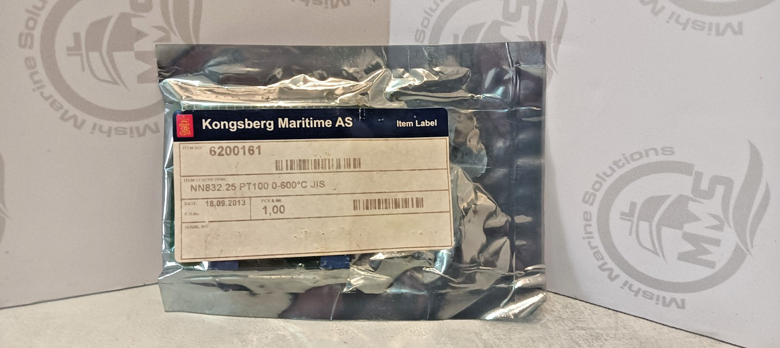 Kongsberg 6200161 NN832.25 PT100 PCB 0-600°C JIS SSU 8810 NOR Control New