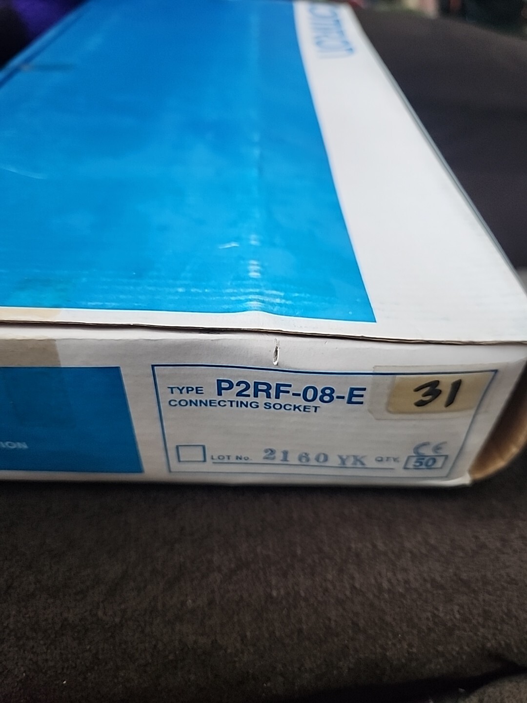 NEW ONE OMRON P2RF-08-E Relay Socket Base (1X)