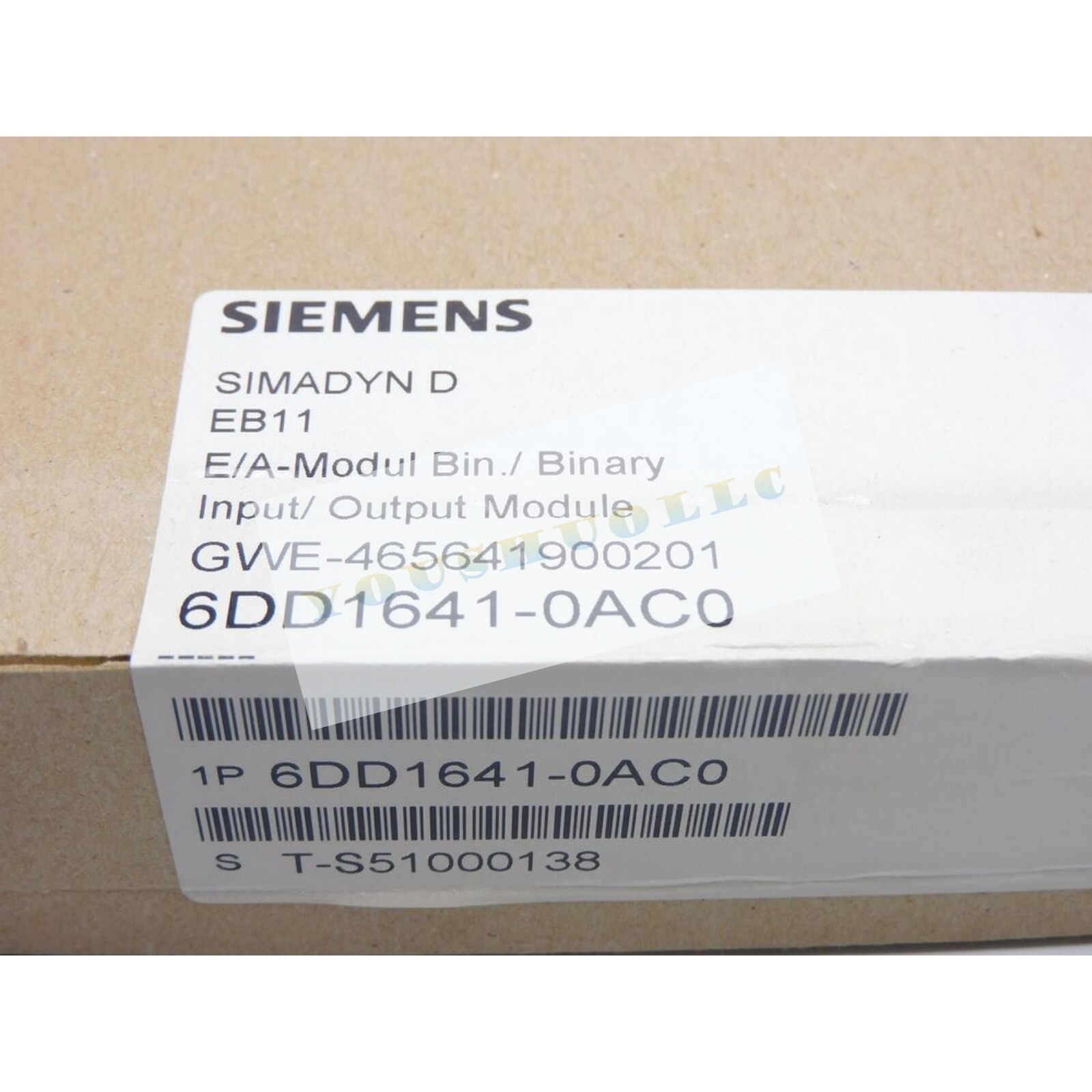 New Siemens one 6DD1641-0AC0 SIMADYN D BINARY INPUT/OUTPUT MODULE