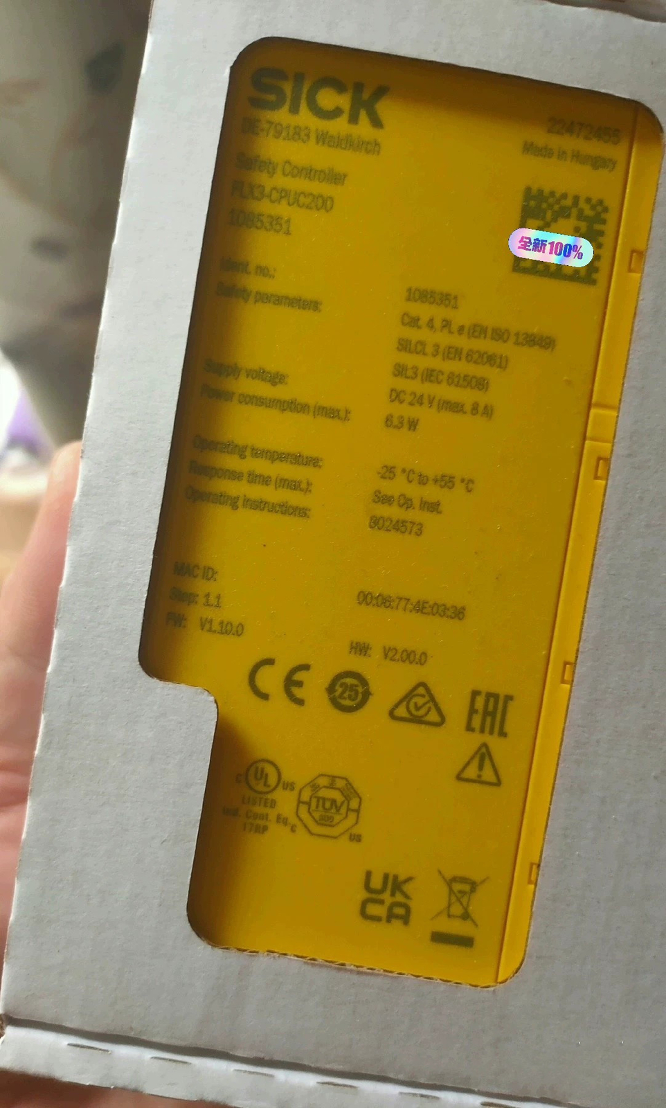 FLX3-CPUC200 Sick Brand New Fast shipping#DHL or FedEx