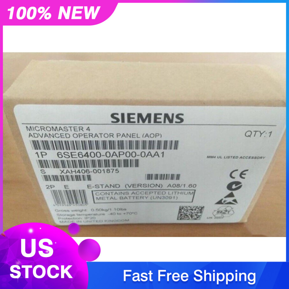 New Siemens 6SE6400-0AP00-0AA1 6SE64000AP000AA1 Advanced Operator Panel