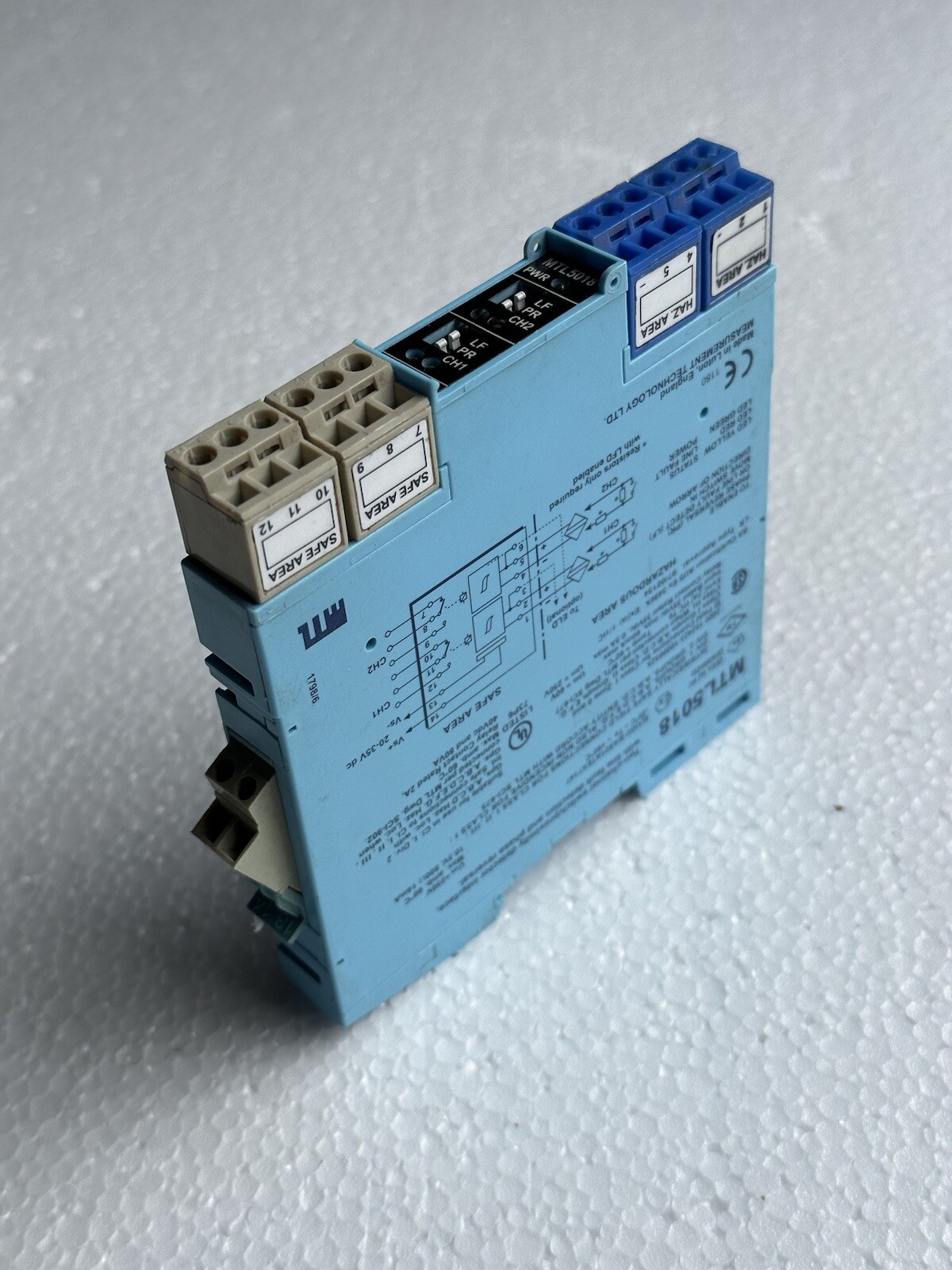 MEASUREMENTS TECHNOLOGY MTL5018 TWO CHANNEL SWITCH/PROXIMITY DETECTOR INTERFACE