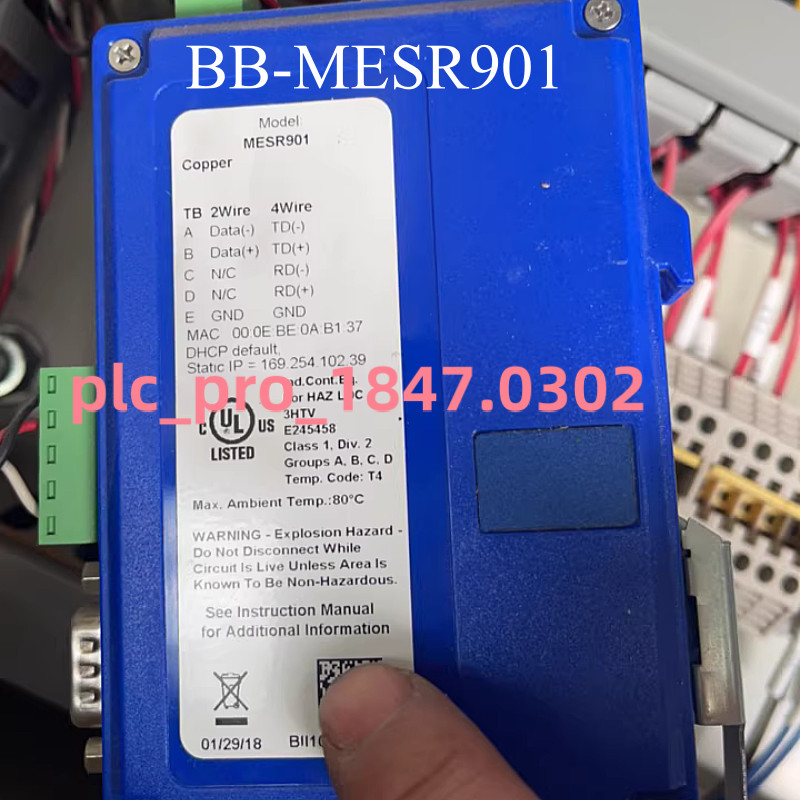 1PCS Used ADVANTECH BB-MESR901 Ethernet turn Sequence Gate Fast delivery