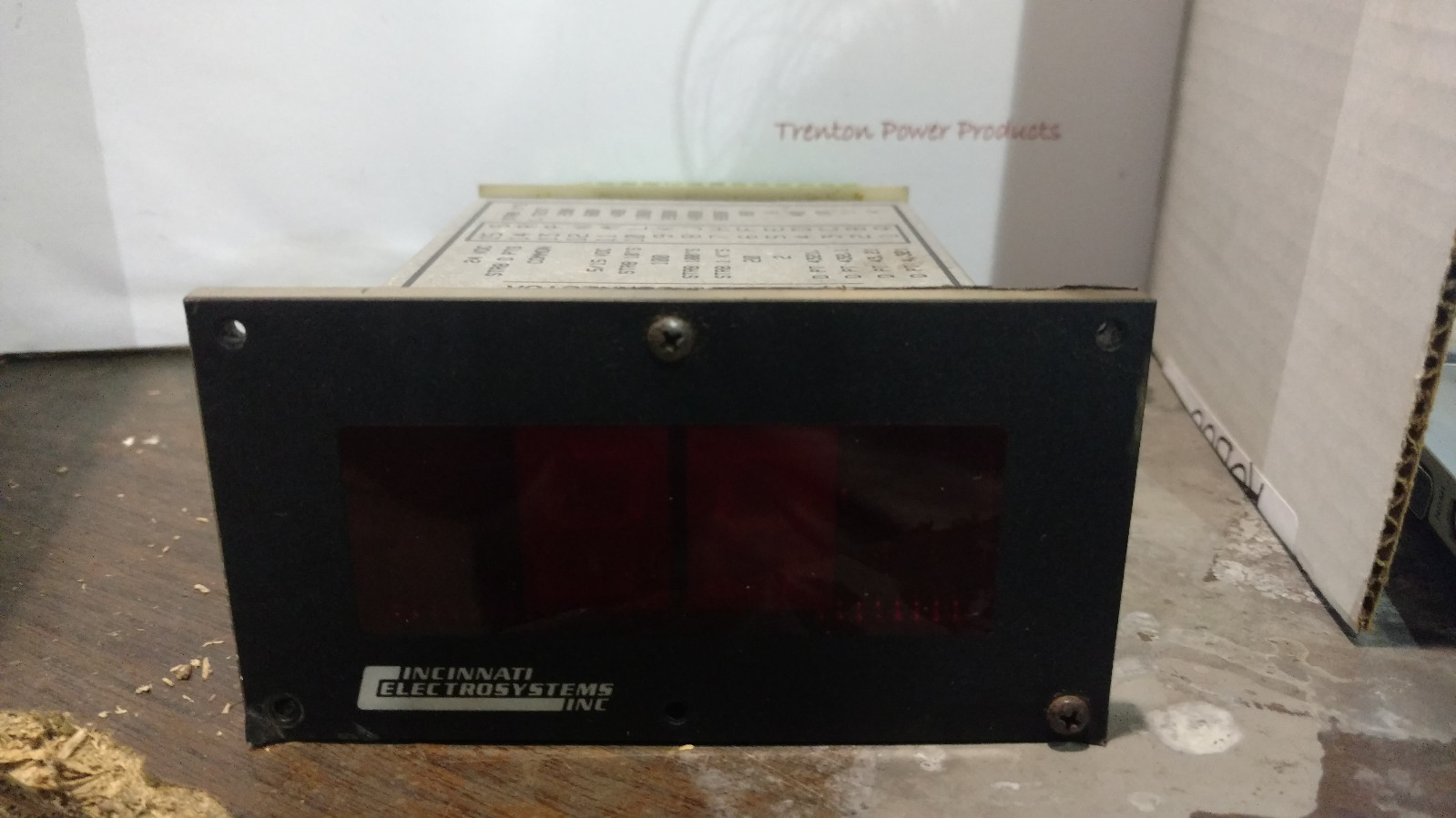 CINCINNATI ELECTROSYSTEMS 4161PANEL DISPLAY 41614 (CS084)
