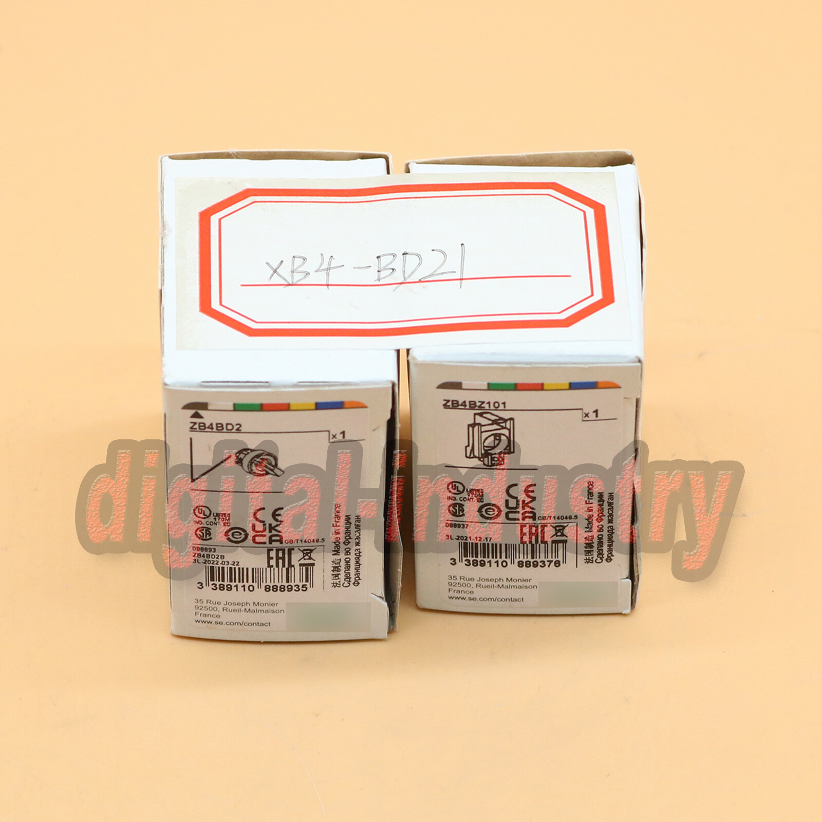 1PC New SND XB4-BD21 ELECTRIC SELECTOR SWITCH Free shipping#LJ