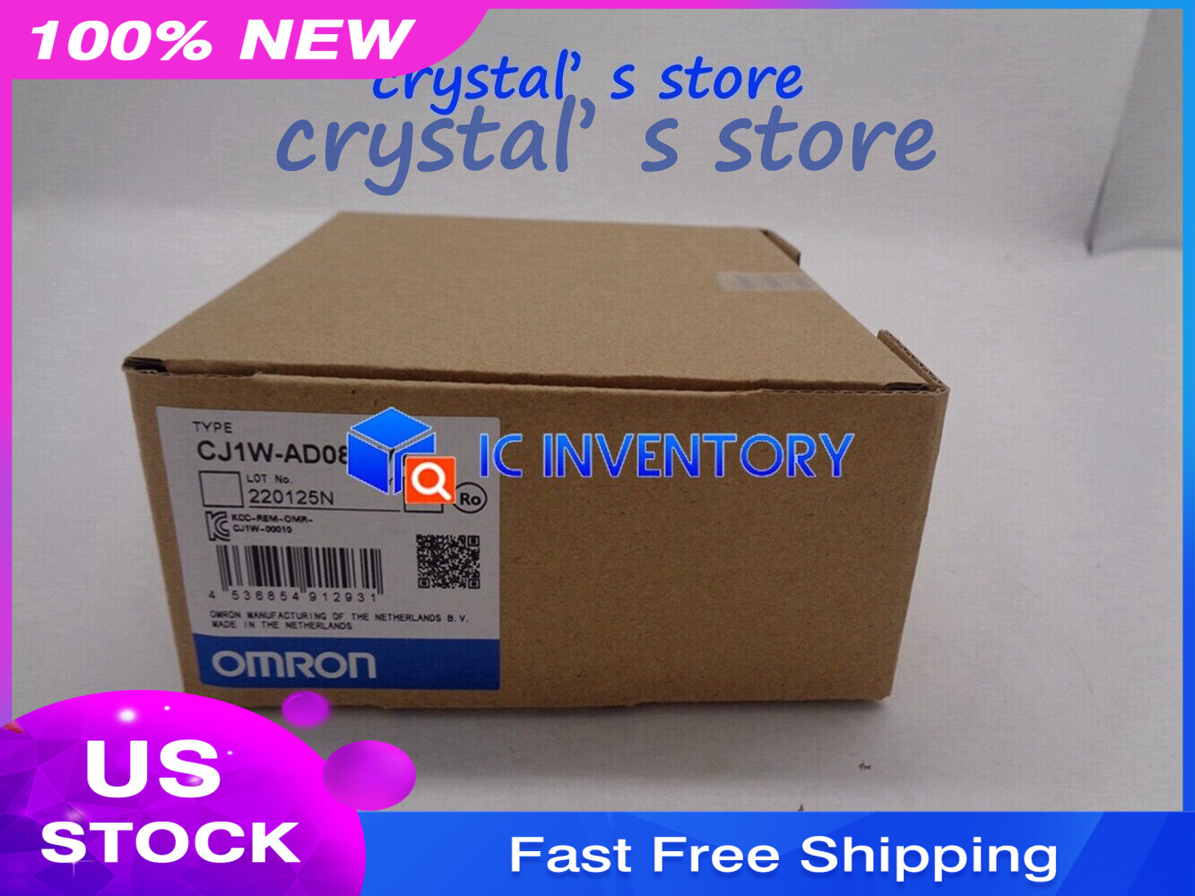 1PCS CJ1W-AD081-V1 New Omron Analog Input Units PLC Module