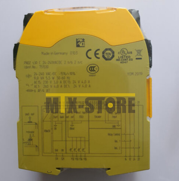 1Pcs New Pilz PNOZ s30 751330 Safety Relay