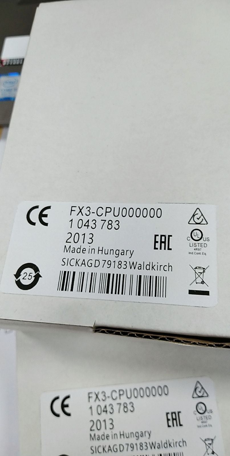 1PC New SICK FX3-CPU000000 1043783 Safety Main Module In Box Expedited Shipping