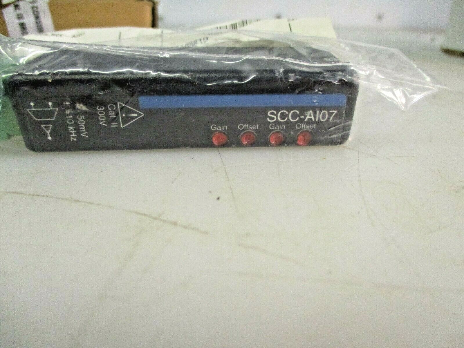 NEW NATIONAL INSTRUMENTS ISOLATED ANALOG INPUT MODULE SCC-A107