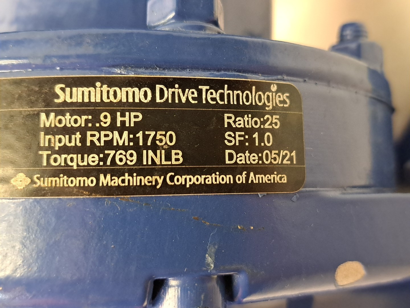 Sumitomo Drive Technologies CNHX-6090Y-25 Gearmotor/Speed Reducer NEW, no box