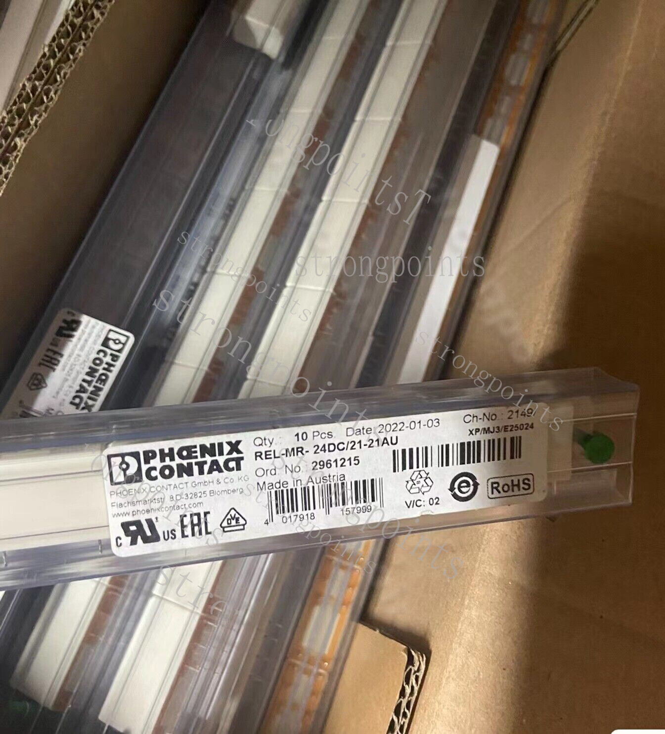 Phoenix CONTACT 2966595 OPT-24DC/24DC/2 relay via UPS shipping~