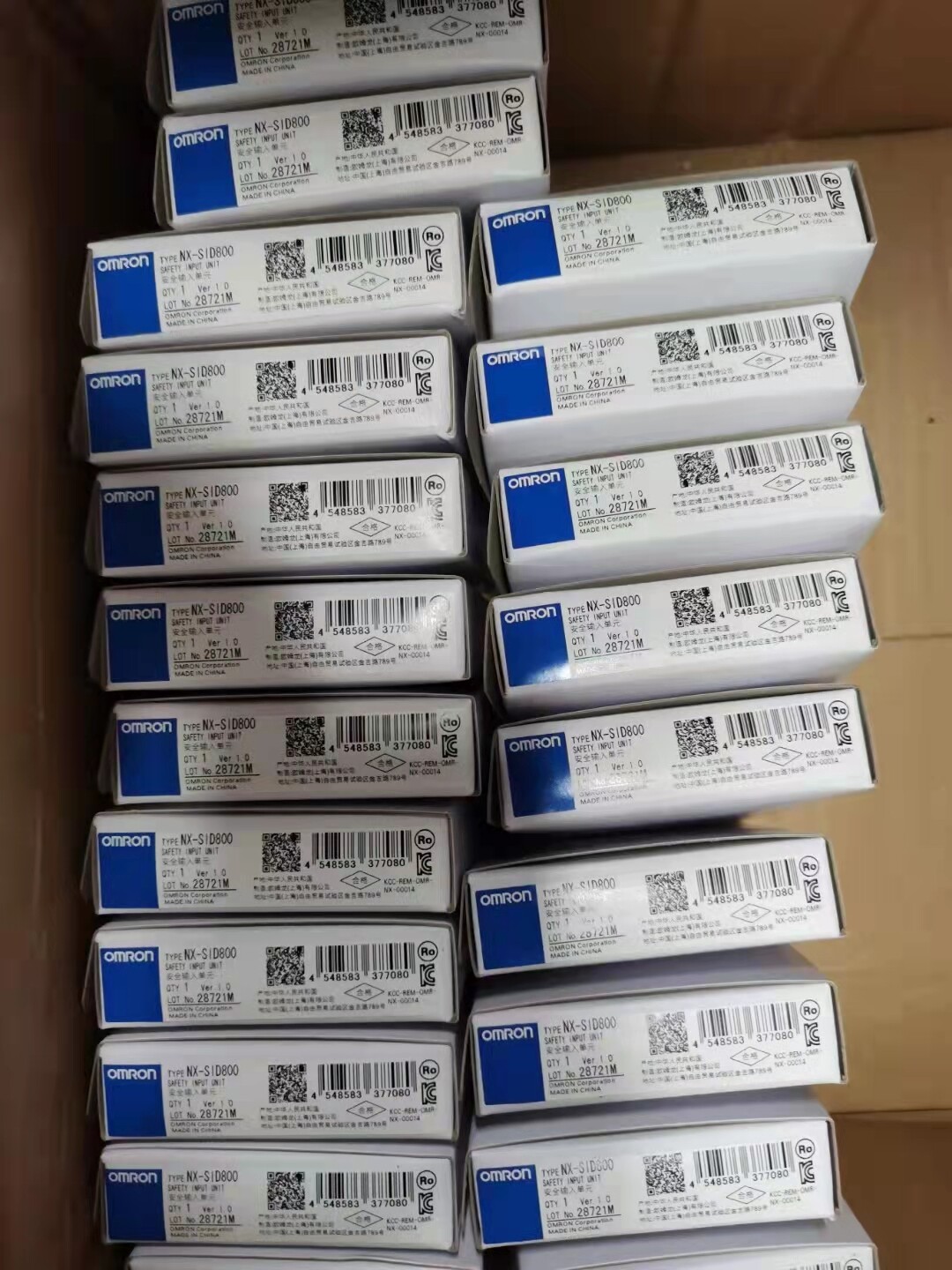 One New OMRON NX-SID800 Safety Output Unit NXSID800 In Box Expedited Shipping
