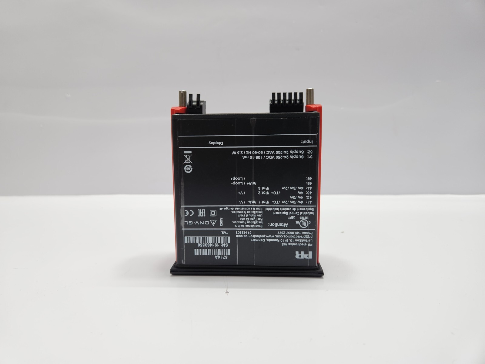 PR ELECTRONICS 5714A PROGRAMMABLE LED INDICATOR