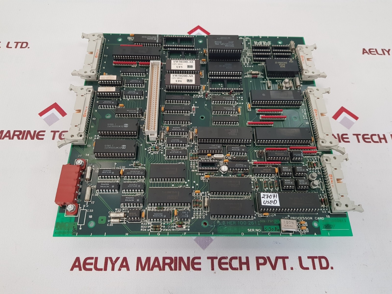 Nor control nn-791.12 i/o processor card her100261i