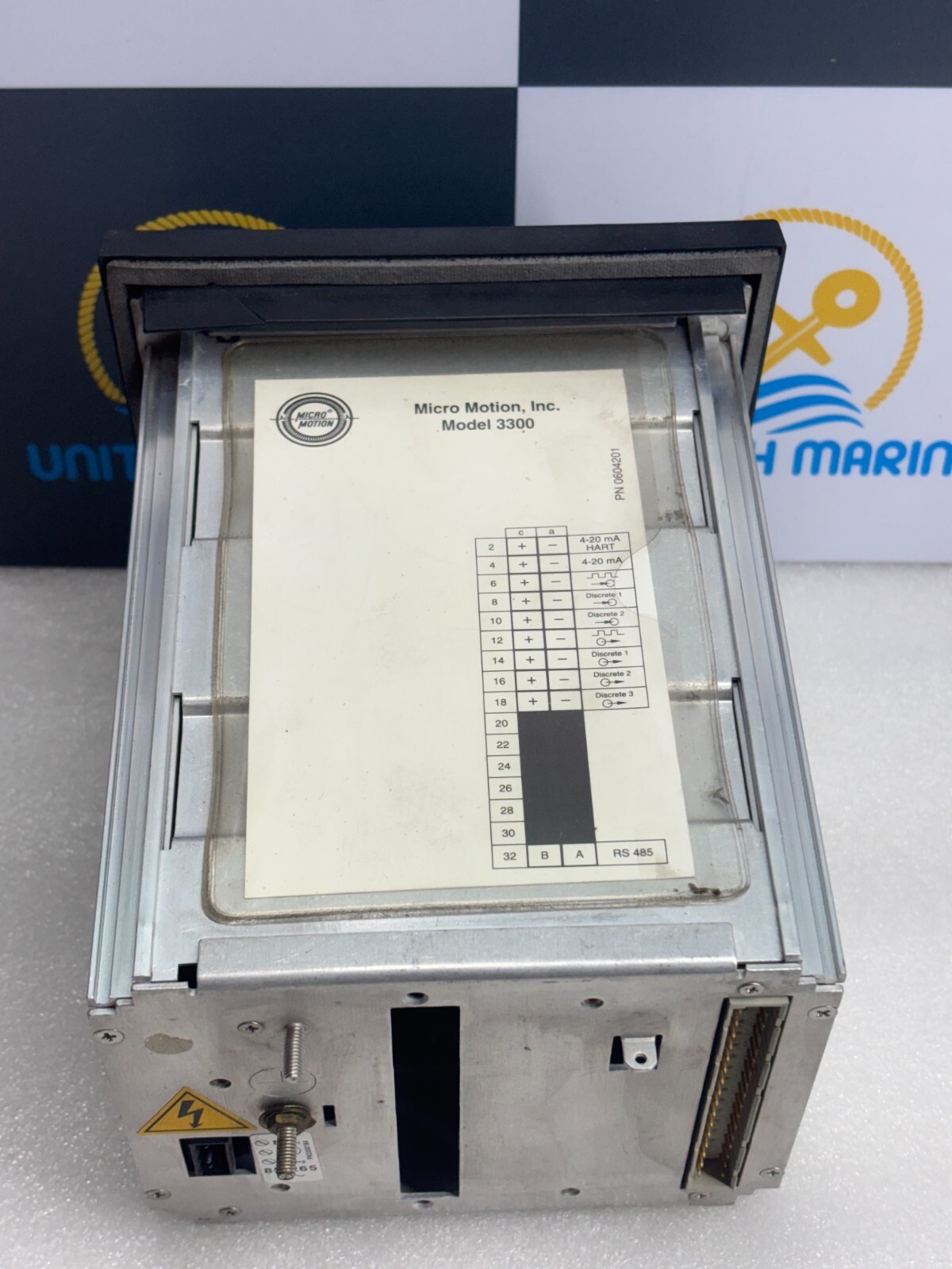 Micro Motion 3300P1A00B1UEZZZ Coriolis Discrete Controller Process Monitor