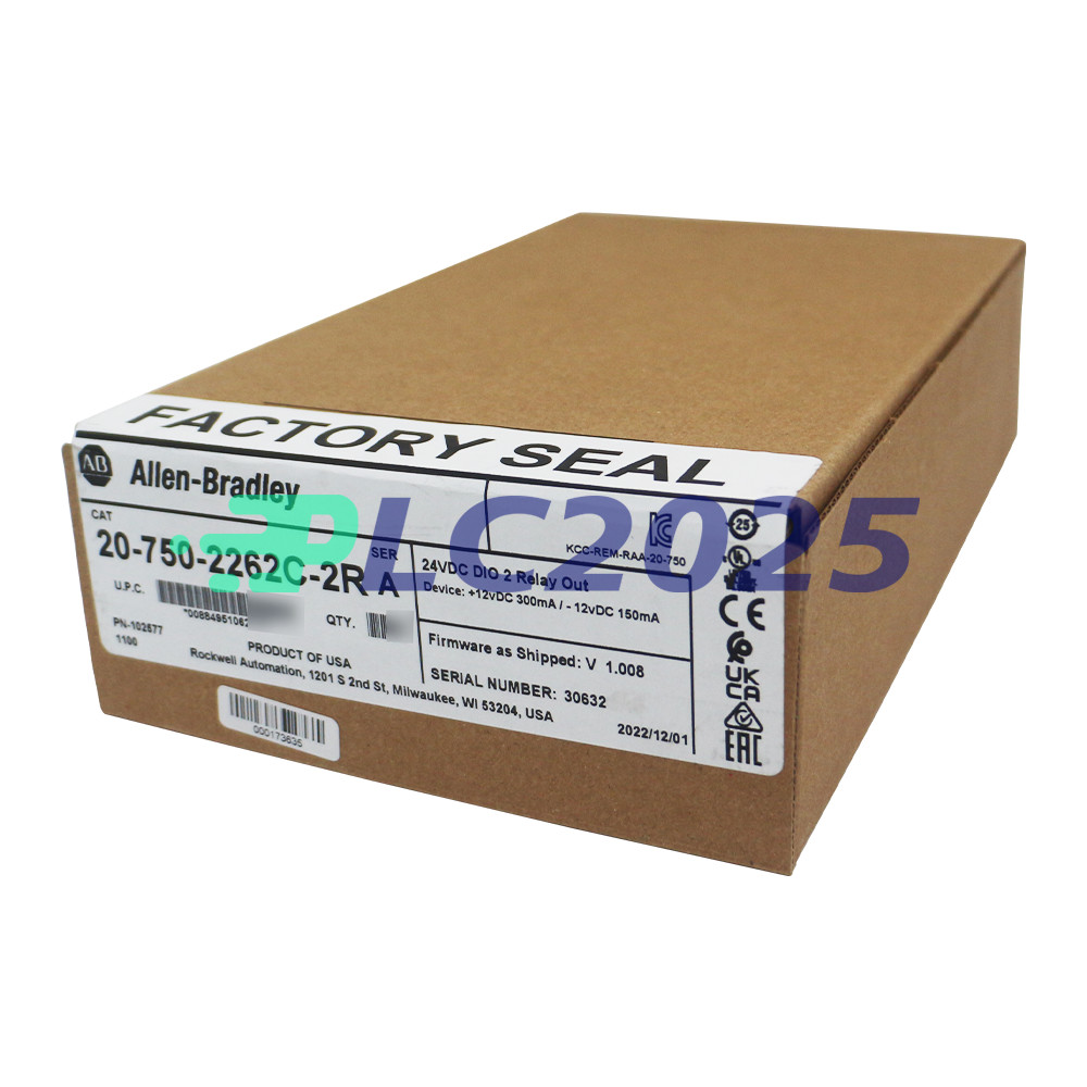 NEW Allen Bradley 20-750-2262C-2R PowerFlex 750 24V DC IO Option module