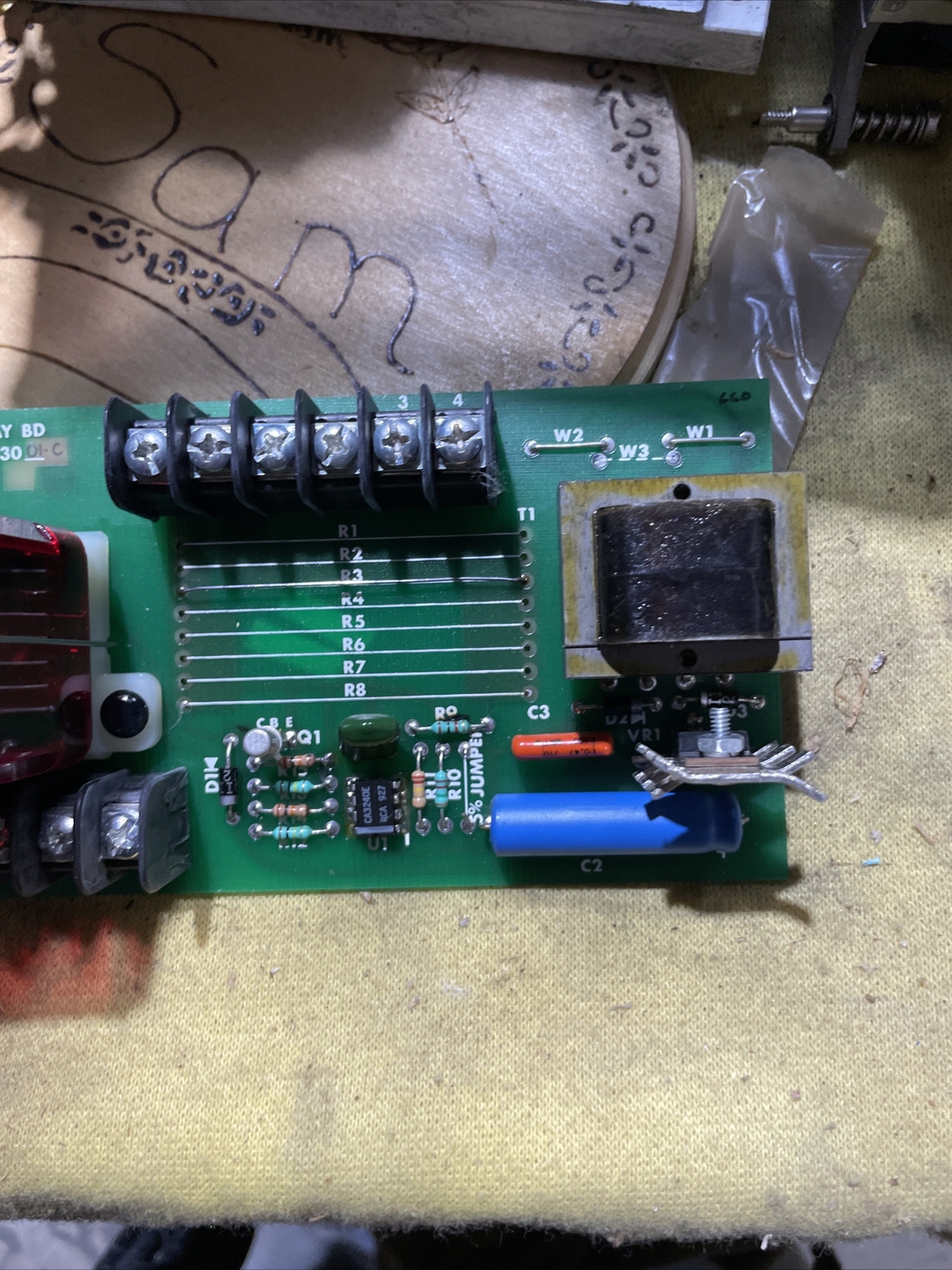 NIDEC CORP 1045430 FIELD LOSS RELAY BOARD Follower BD 1042866