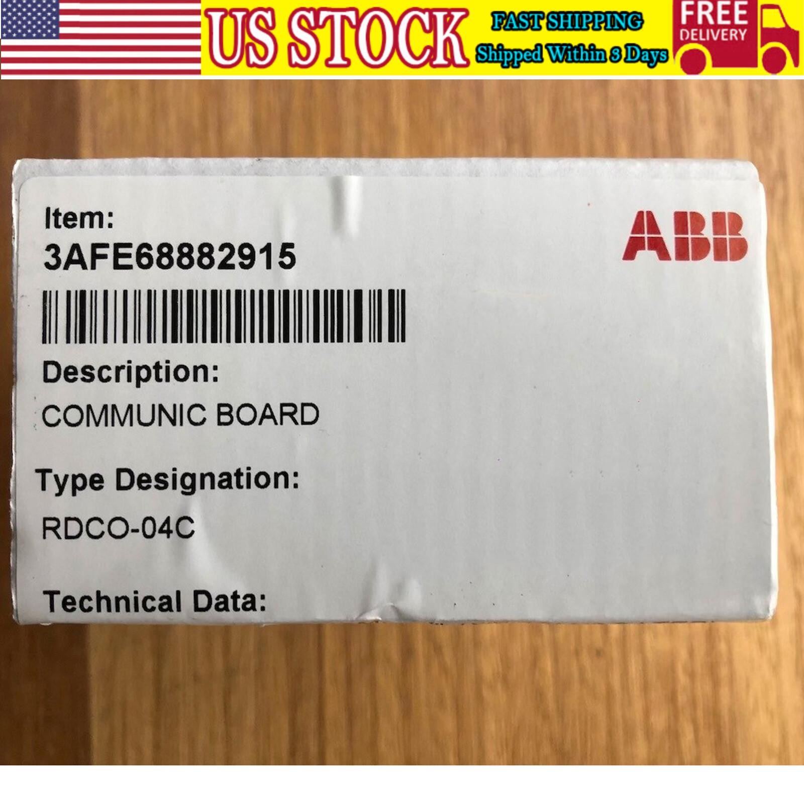 ONE new ABB RDCO-04C inverter fiber optic adapter Fast Delivery #YP1