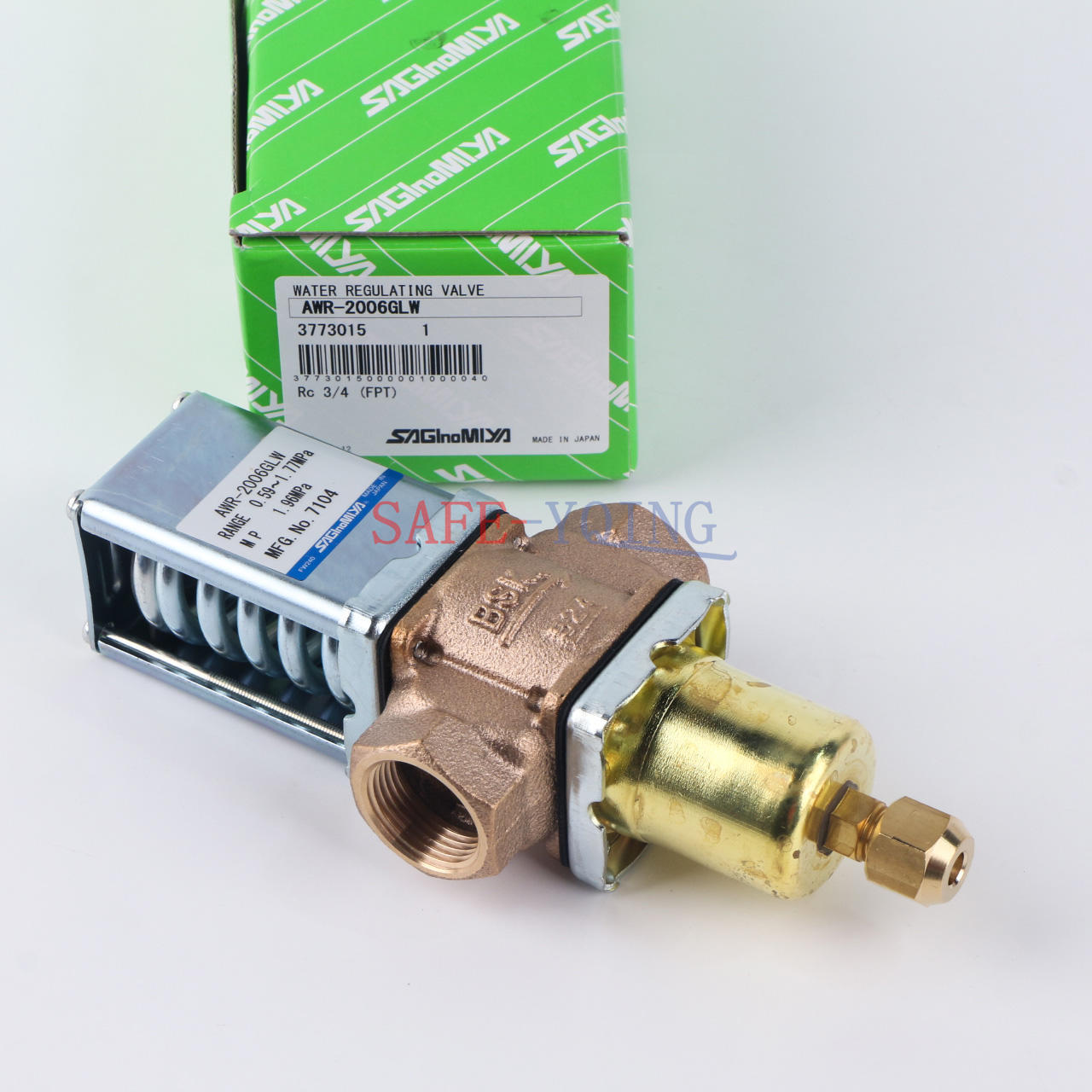 One New Saginomiya AWR-2006GLW Pressure regulating valve