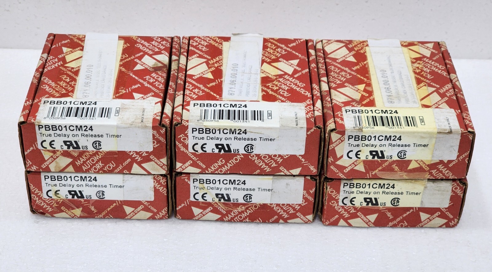 CARLO GAVAZZI PBB01CM24 TRUE DELAY ON RELEASE TIMER PBB 01 C M24