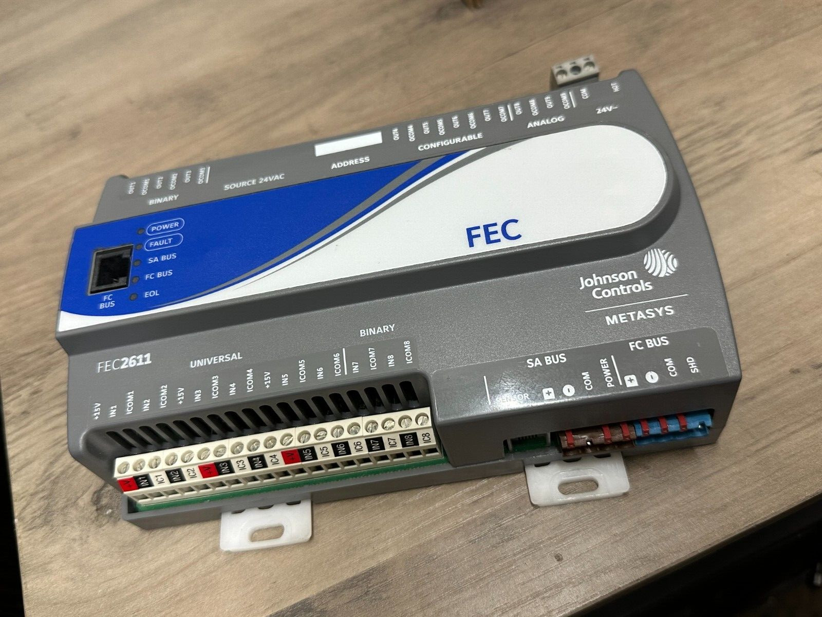 Johnson Controls METASYS FEC2611 IOM Series ControllerMS-FEC2611-0