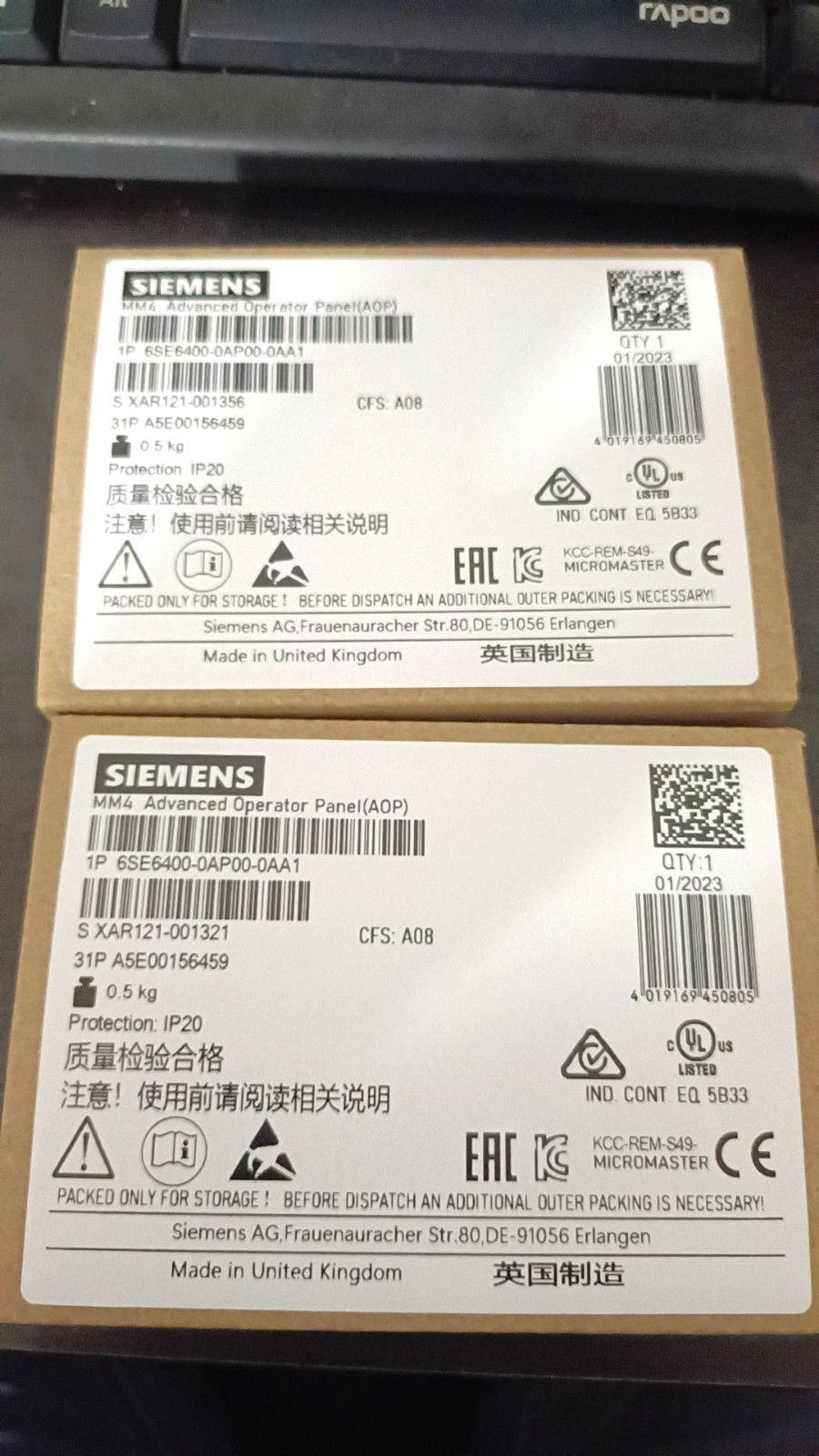 6SE6400-0AP00-0AA1 Brand New Operation Panel 6SE6400-0AP00-0AA1