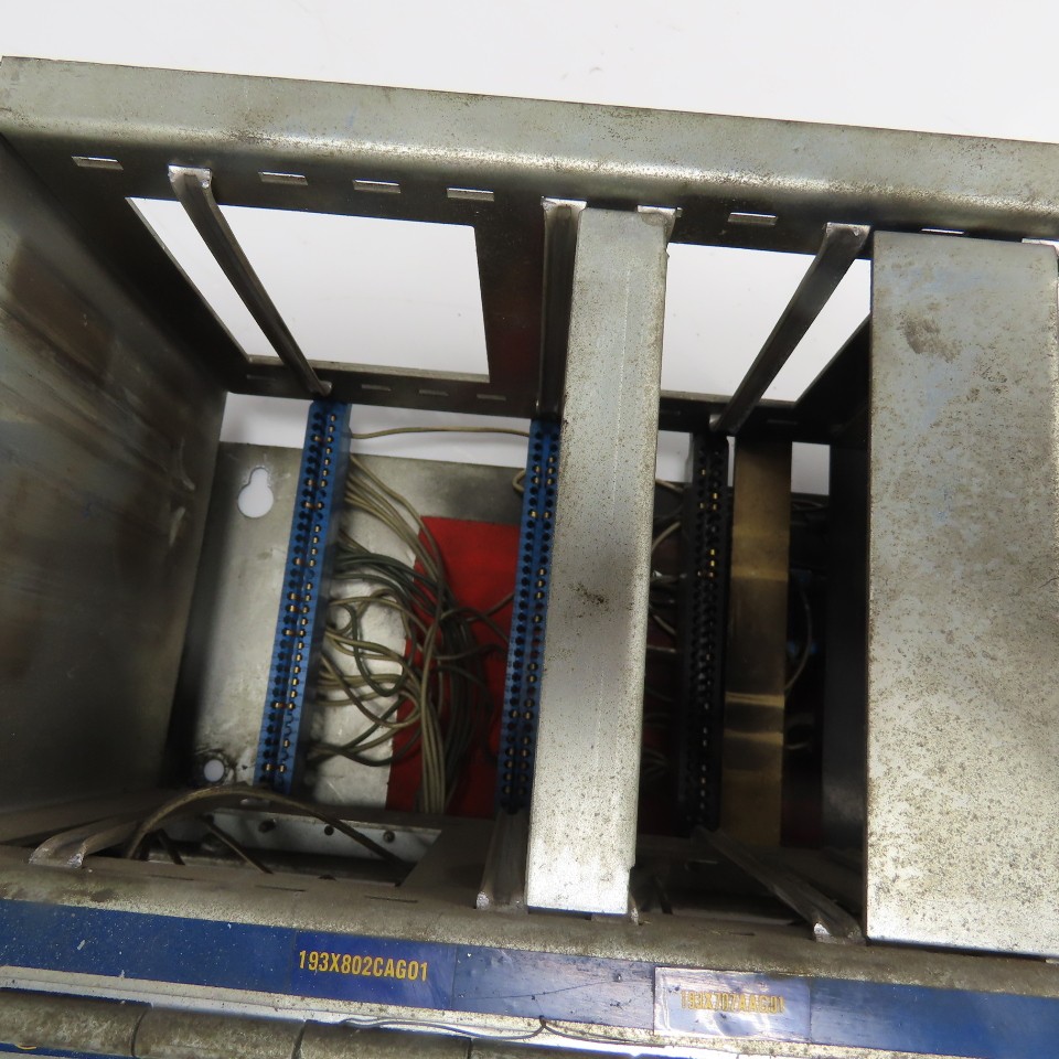General Electric 36X972623G1 S-4 Regulator 4-Slot Rack Chassis