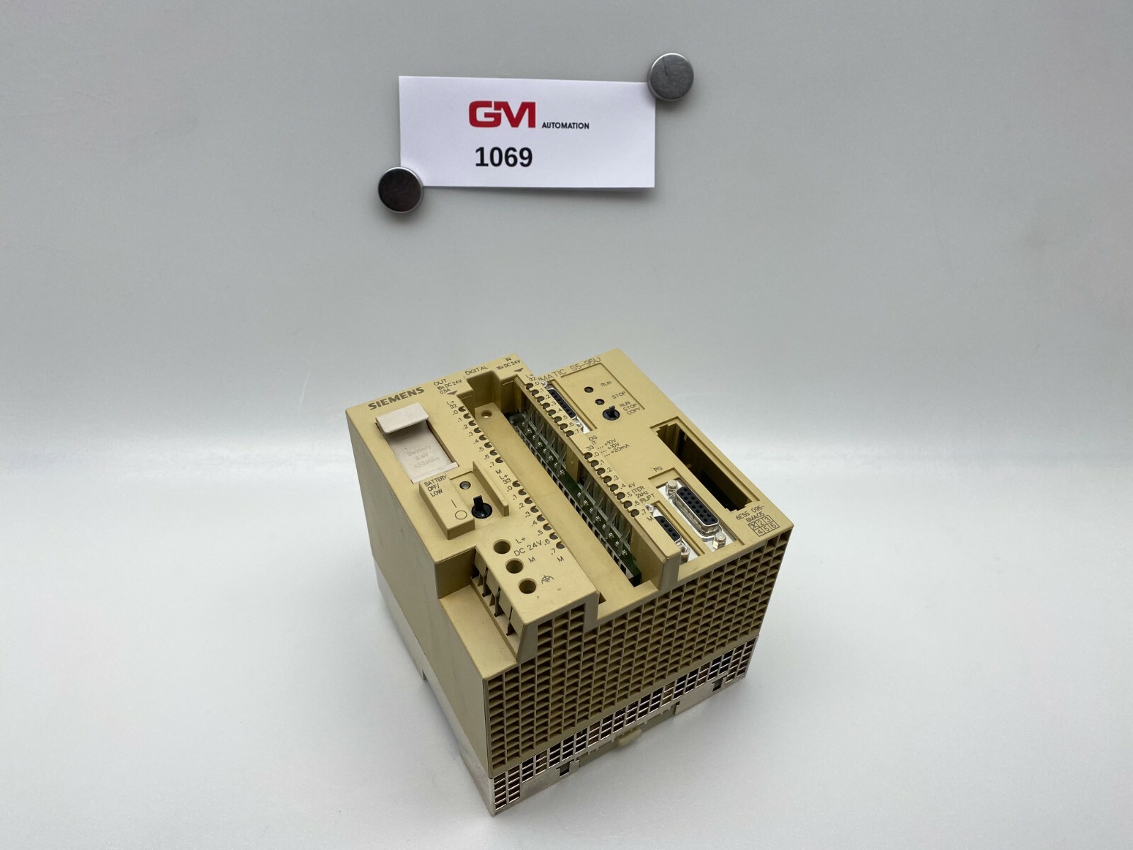 Siemens Simatic S5 CPU 6ES5 095-8MA05 Compact Device S5-95U E-Version 01