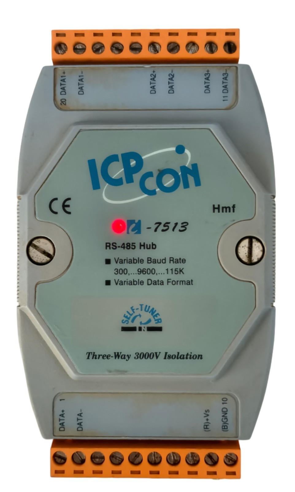 ICP CON RS-485 Hub Tree Way 3000V Isolation I-7513 Module Convert Variable Rate
