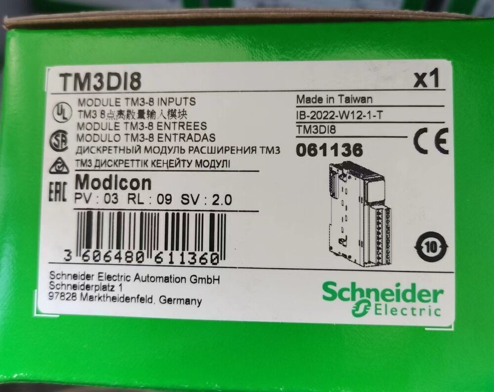 One Schneider TM3DI8 PLC Module Brand New In Box Fast Shipping