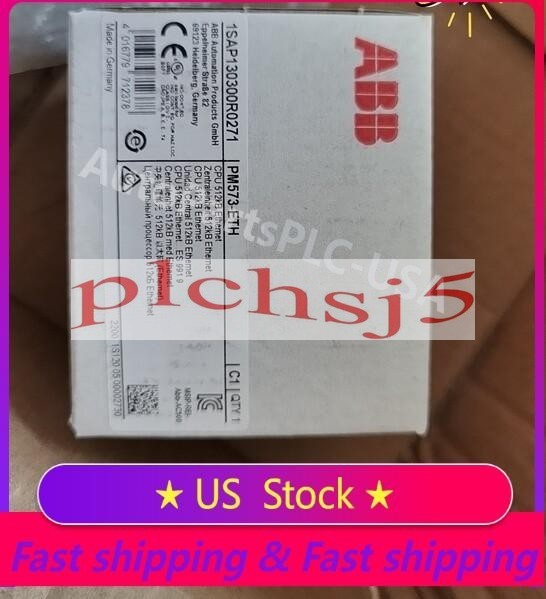 1PC ABB 1SAP130300R0271 CPU 512KB ETHERNET PM573-ETH New Fast Shipping