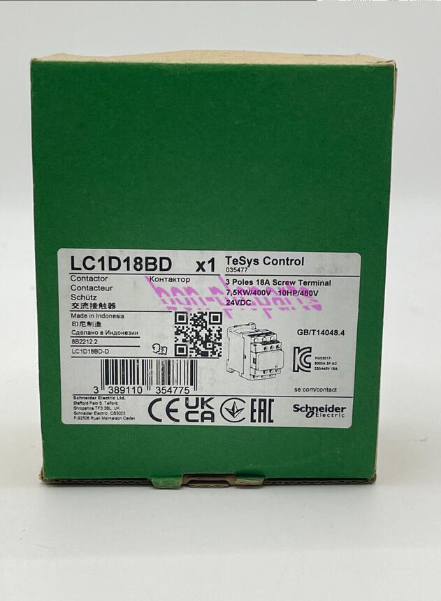 ONE Contactors LC1D18BD New