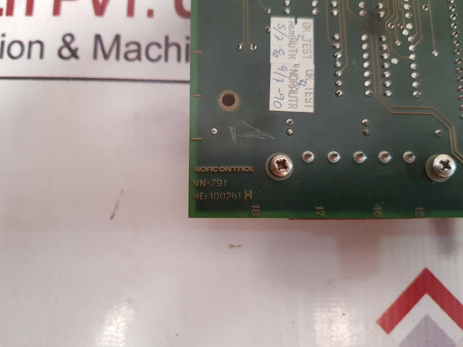 Norcontrol her 100261h i/o processor card nn-791 Free shipping by express