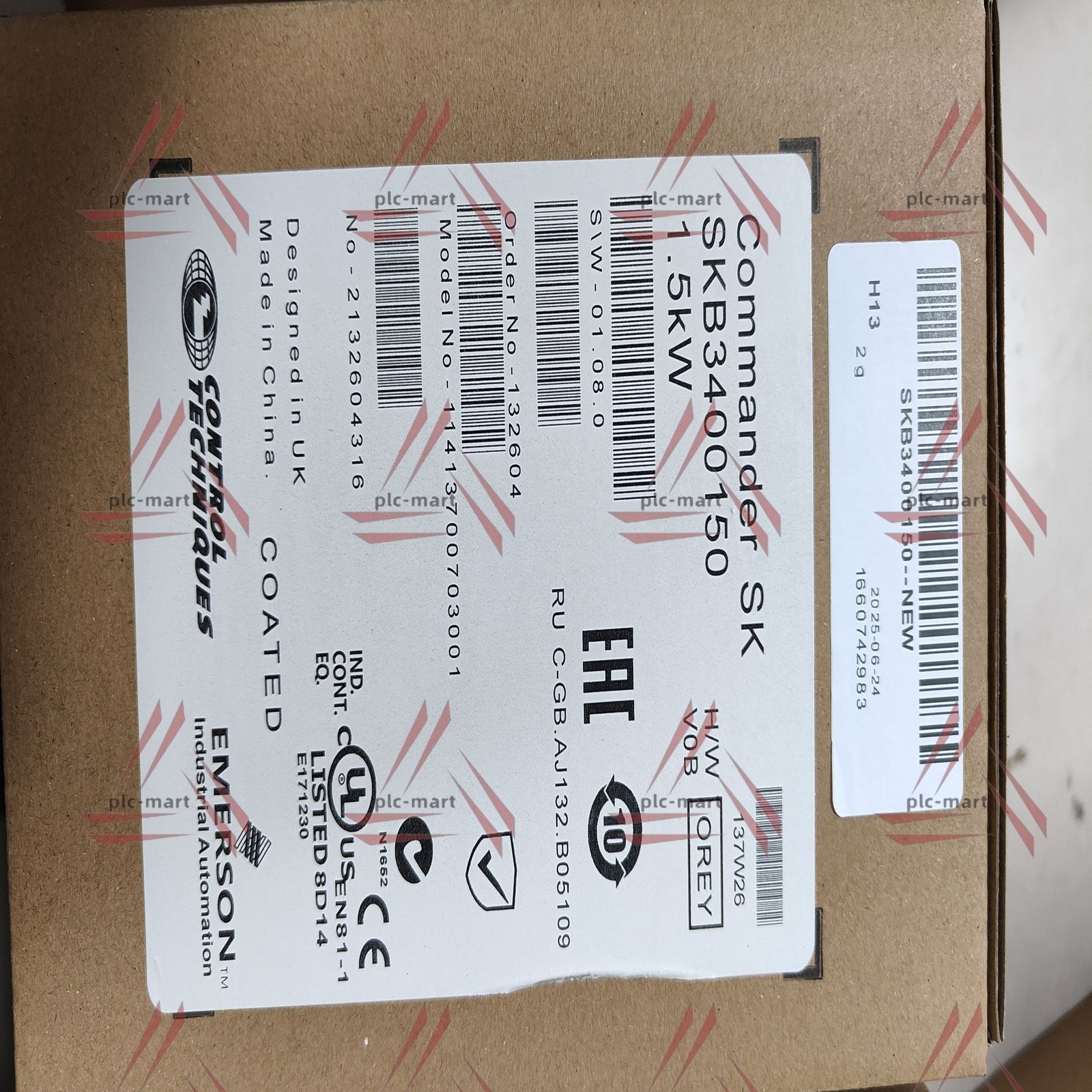 1PC NEW Emerson 1 year warranty SKB3400150 Free shipping