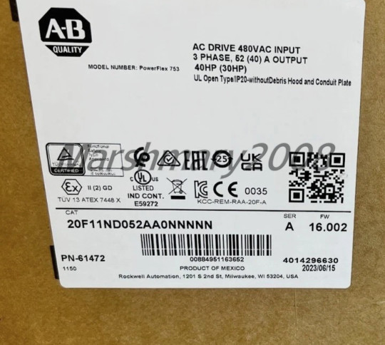 New in box 20F11ND052AA0NNNNN Module 20F11ND052AA0NNNNN