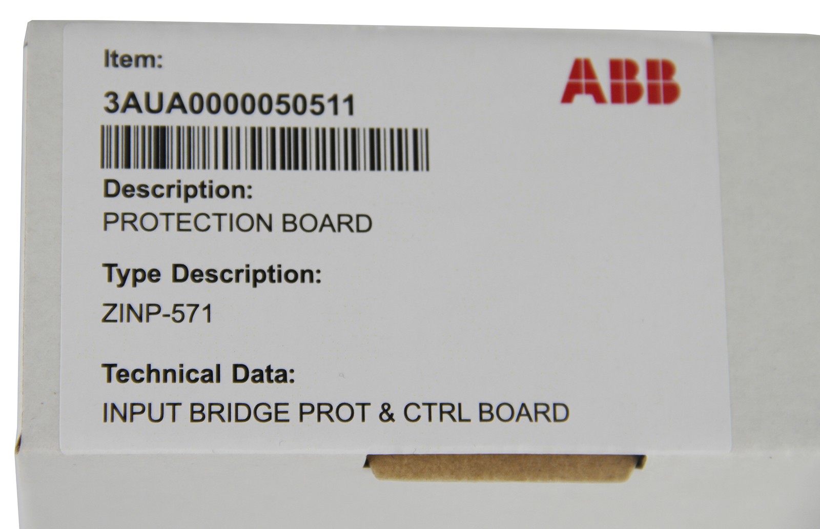 One Brand New ABB ZINP-571 69012396 3AUA0000050511 Protection board – US Stock