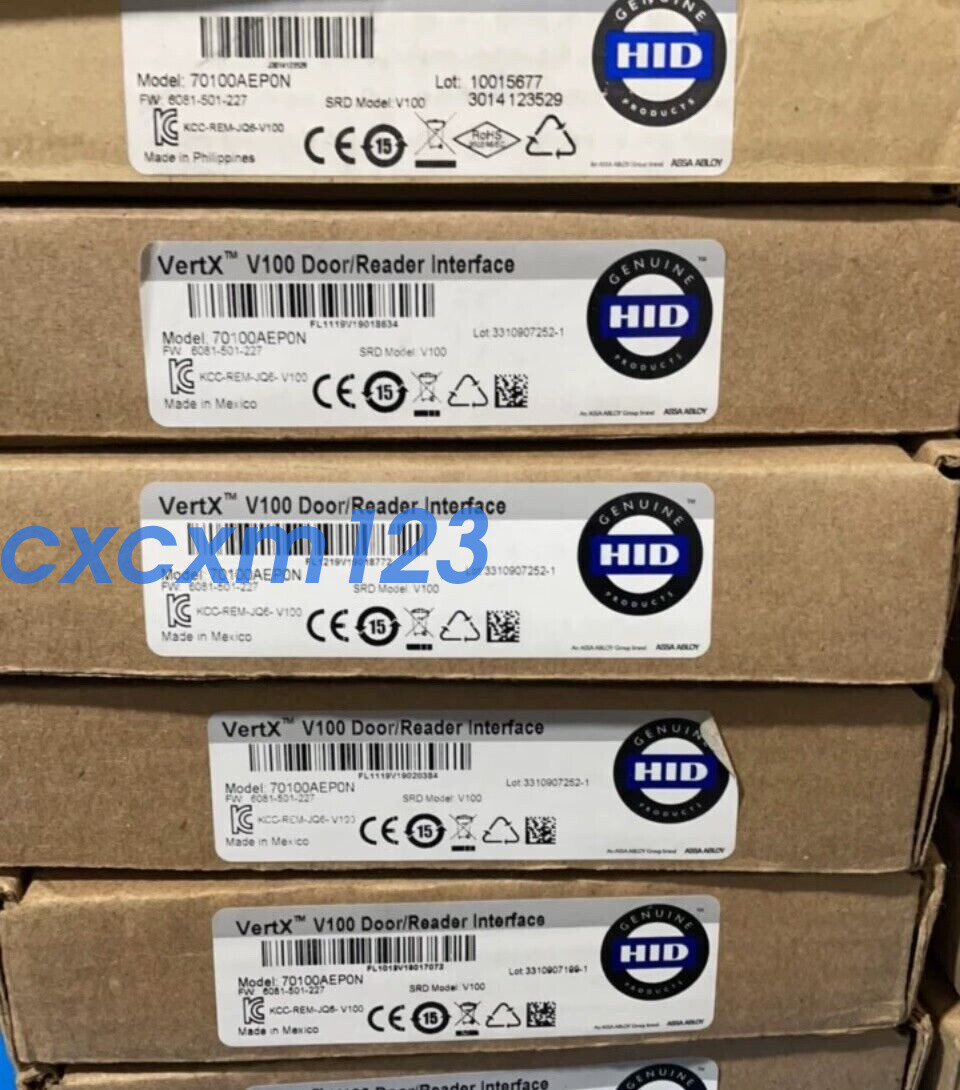 New HID VertX V100 Door/ Dual Reader Interface Access Card Controller