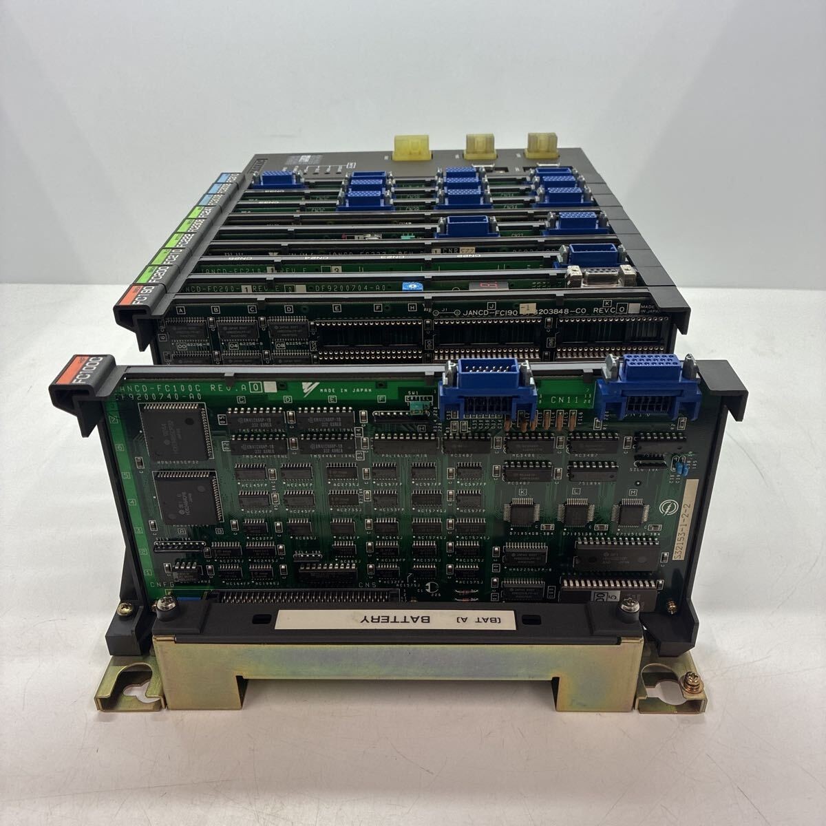 YASKAWA PLC Controller with CPS-16FB DC Power Supply Pulled from working machine
