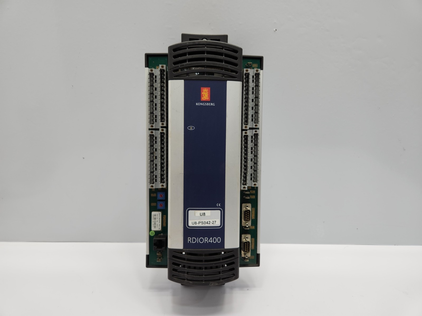 KONGSBERG RDIOR400 REMOTE DIGITAL INPUT/OUTPUT RELAY MODULE 600950 REV A2
