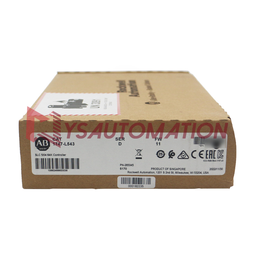 New Allen-Bradley 1747-L543 SER C SLC 500 CPU Processor Unit Module 1747L543